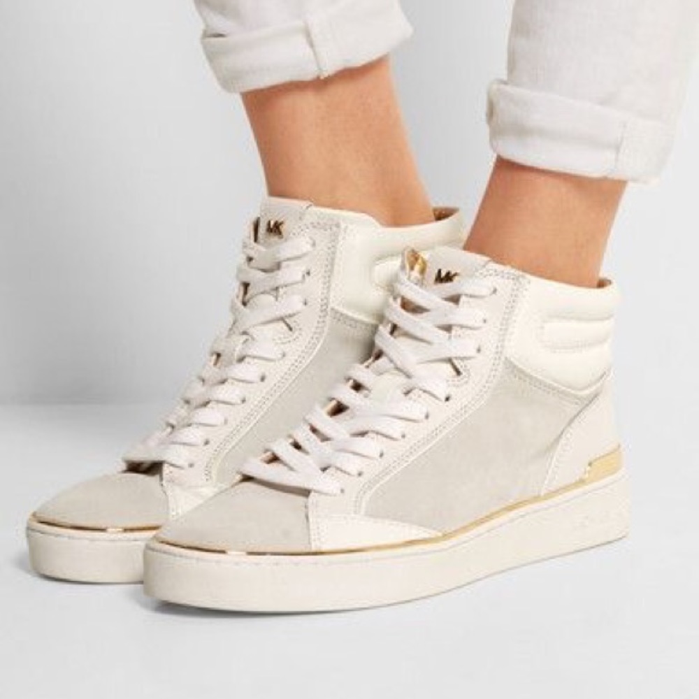 Michael Kors Kyle Leather & Suede high-tops